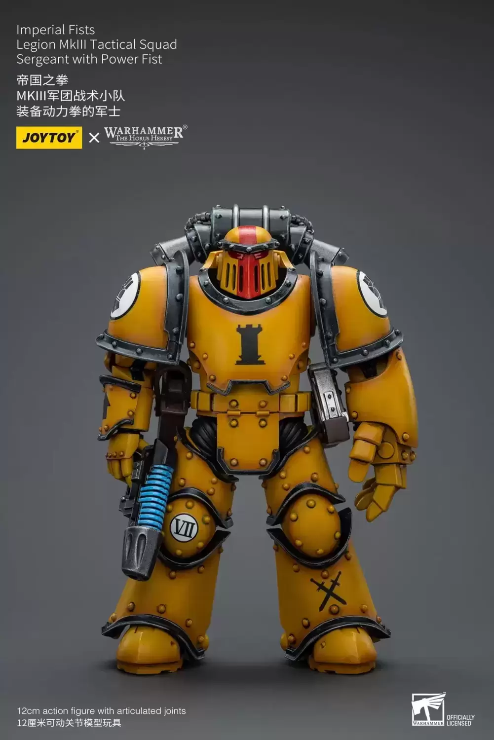 Imperial Fists - Legion MKIII Tactical Squad Sergeant with Power Fist