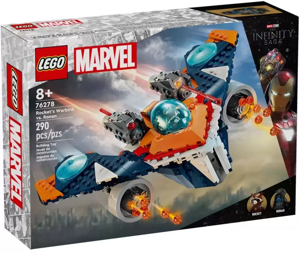 LEGO MARVEL Super Heroes - Rocket\'s Warbird vs. Ronan