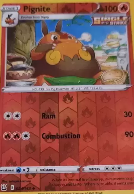 Battle Styles - Pignite Reverse