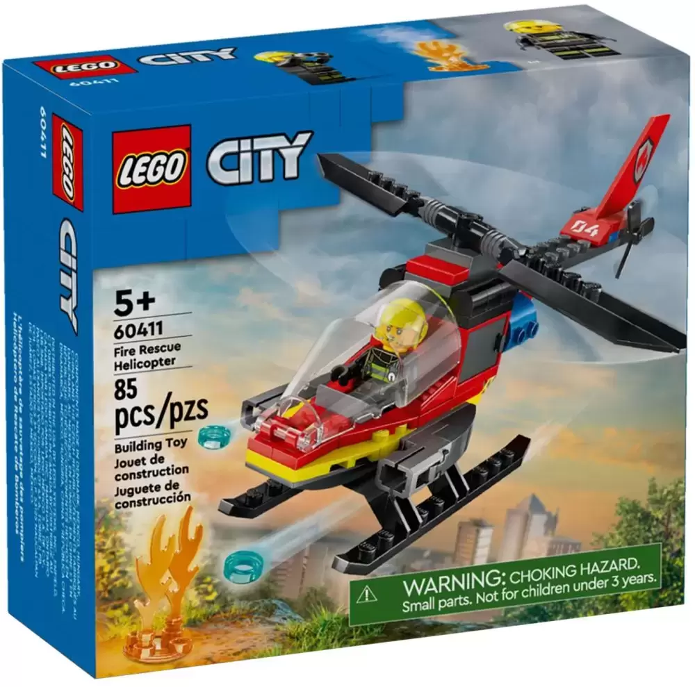 LEGO CITY - Fire Rescue Helicopter