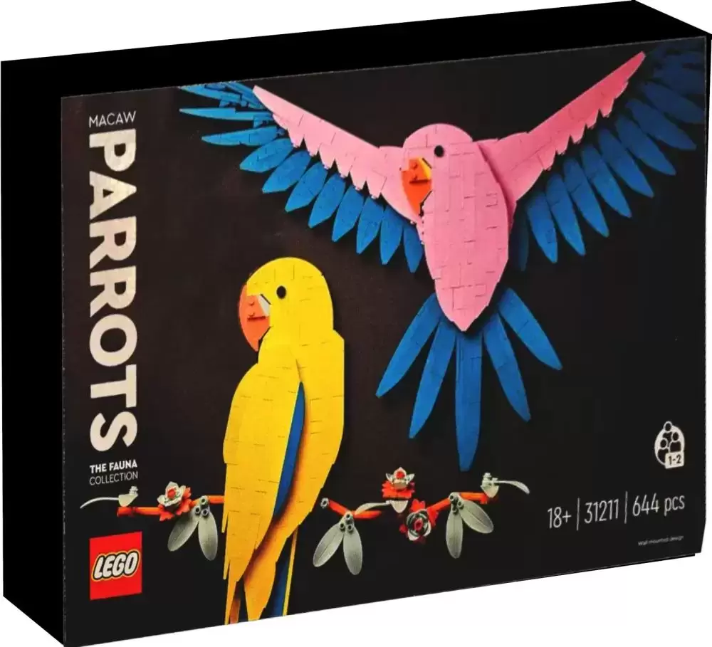 Lego ART - Macaw Parrots