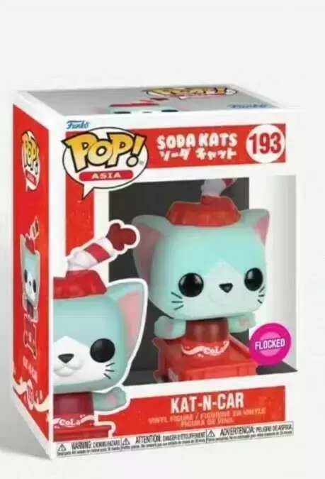POP! Asia - Soda Kats - Kat-N-Car Flocked