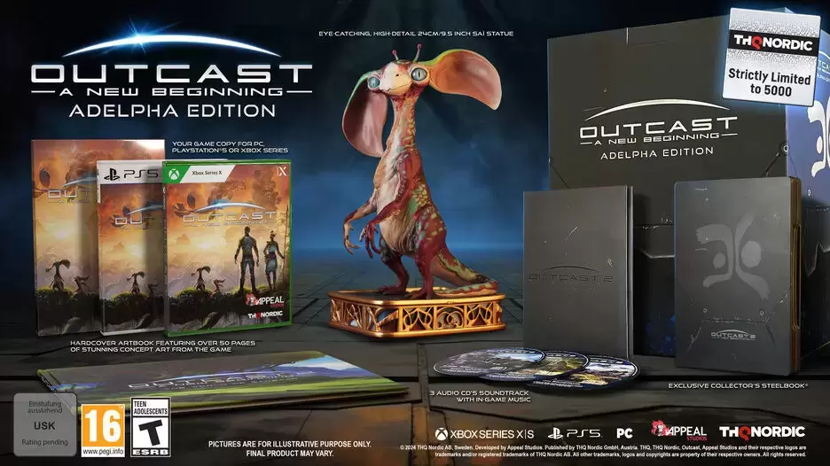 Jeux PS5 - Outcast - A New Beginning (Adelpha Edition)