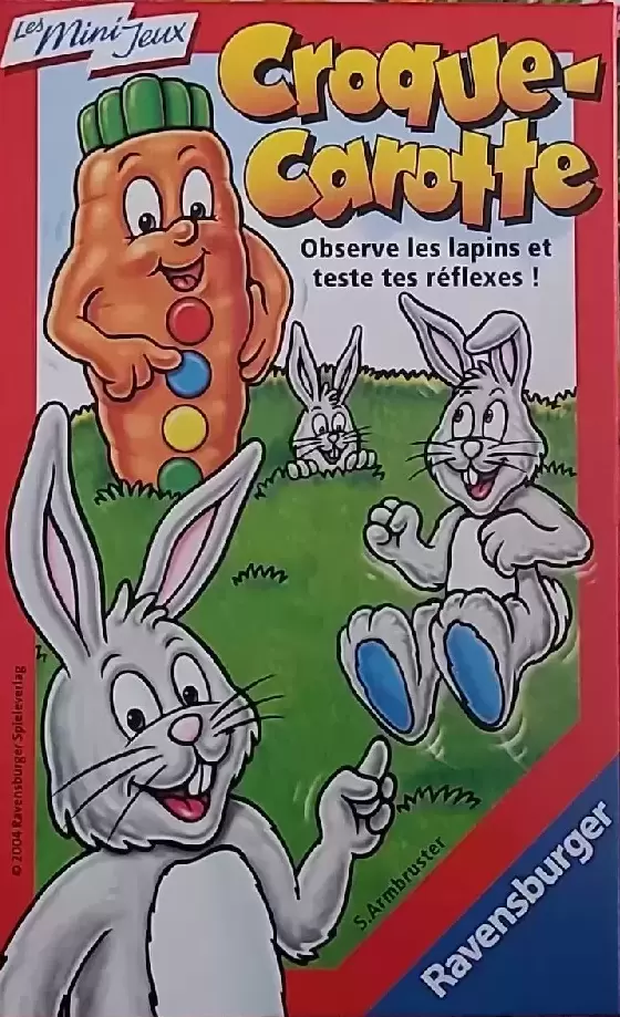 Ravensburger - Les Mini Jeux - Croque carotte