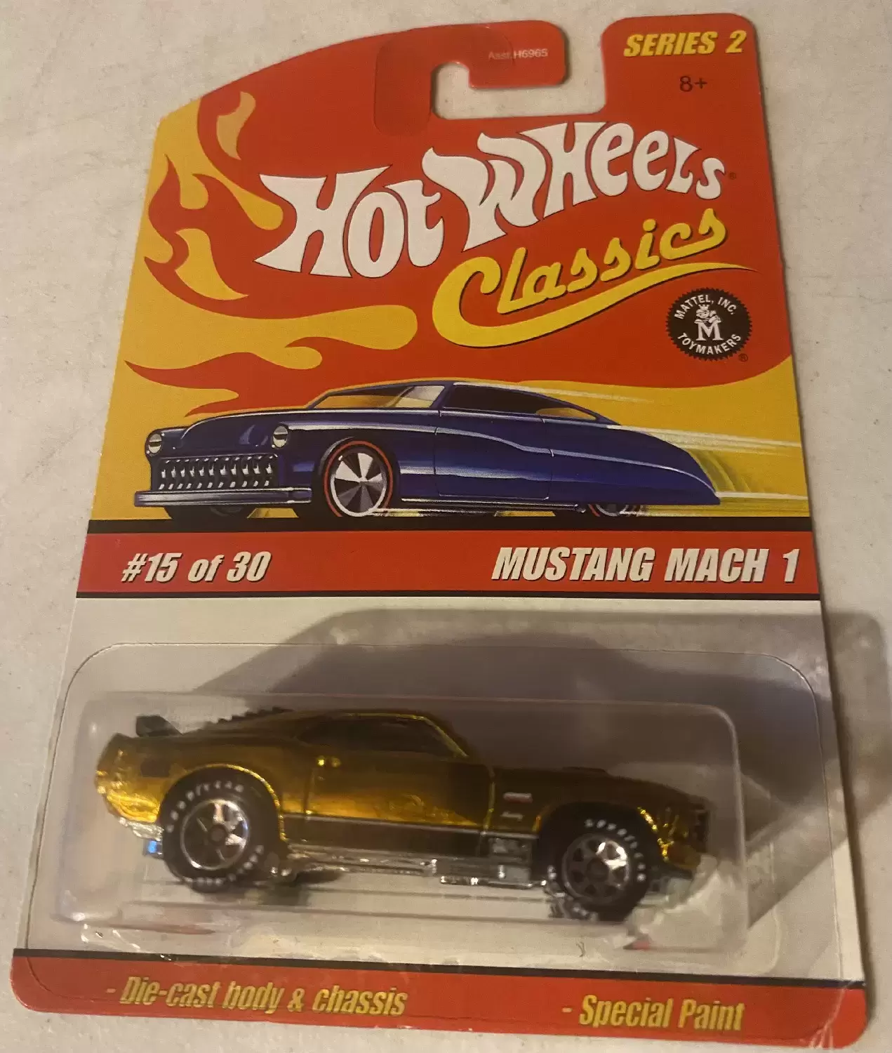 Mainline Hot Wheels - Mustang Mach 1 -Hot Wheels Classics series 2 15/30