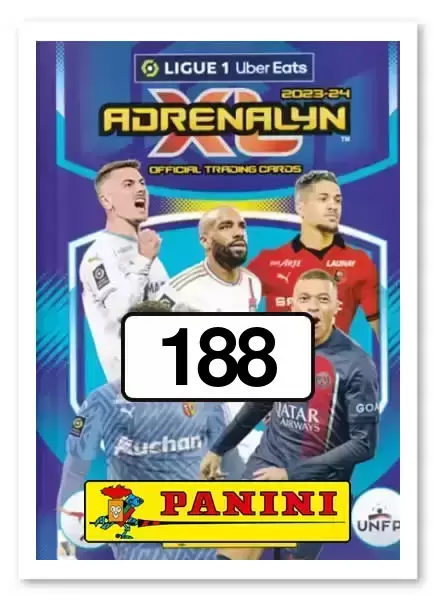 186 Wissam Ben Yedder - AS Monaco - Panini Adrenalyn XL 2023-2024 Ligue 1
