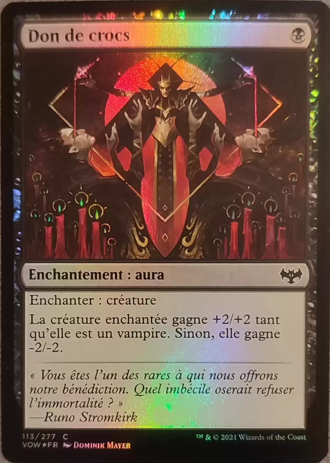 Extension - Don de crocs Foil