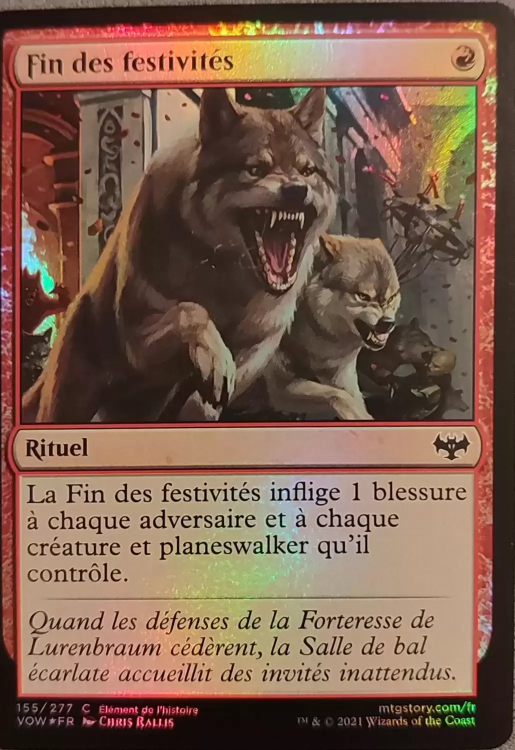 Extension - Fin des festivités Foil