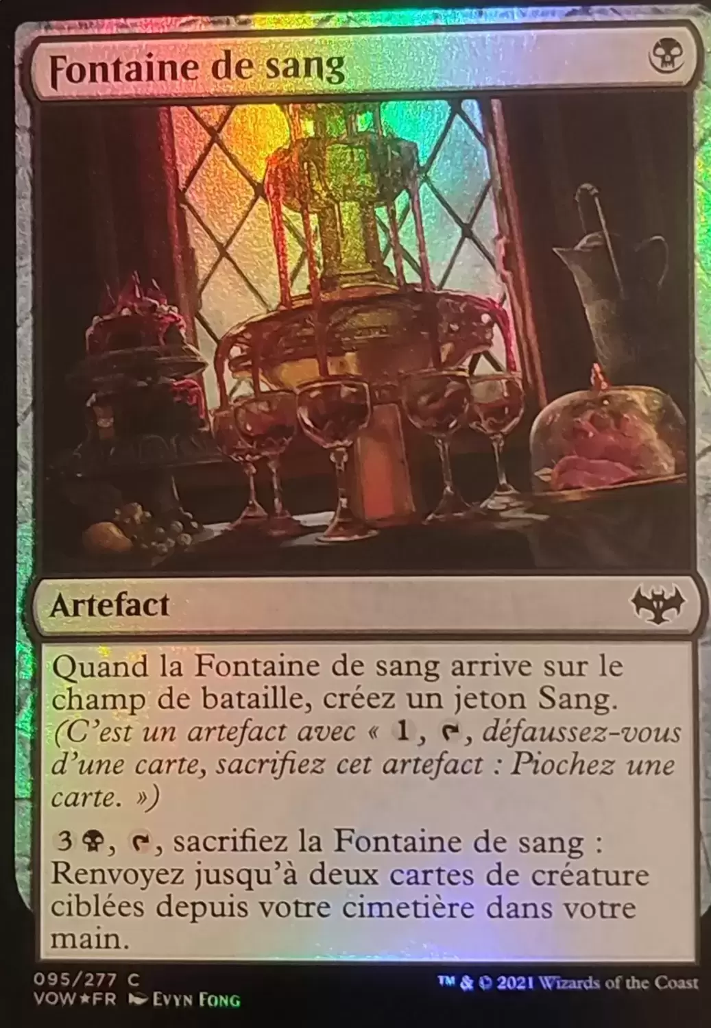 Extension - Fontaine de sang Foil
