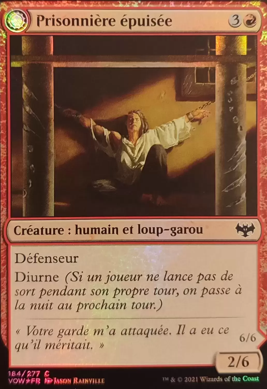 Extension - Prisonnière épuisée // Evadée furieuse Foil
