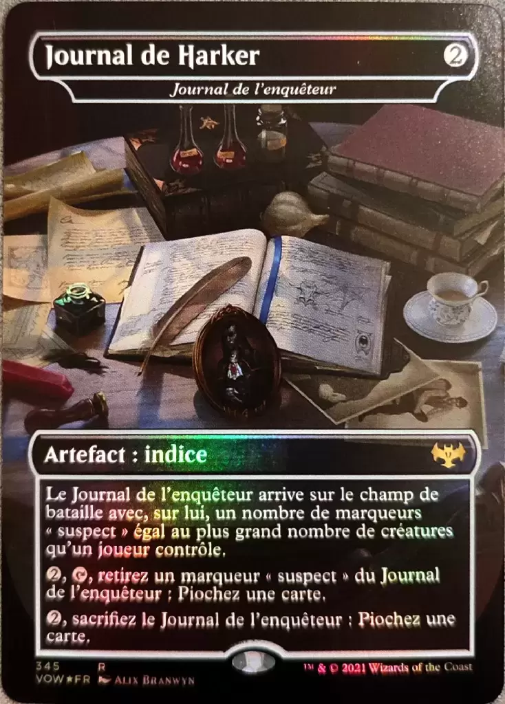 Extension - Journal de Harker - Foil