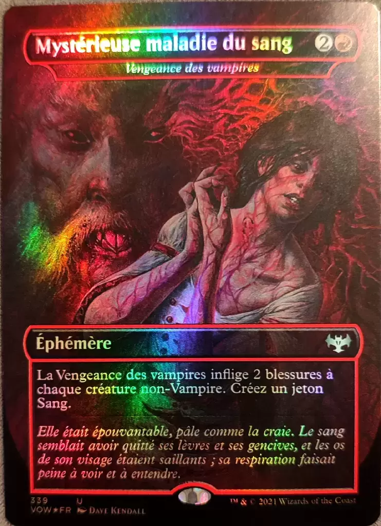 Extension - Mystérieuse maladie du sang - Foil