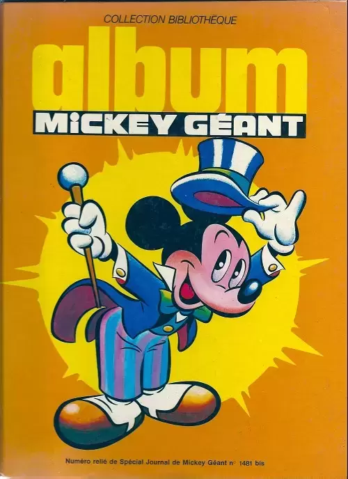 Mickey Géant - Numéro relié de Spécial Journal de Mickey Géant n° 1481 bis