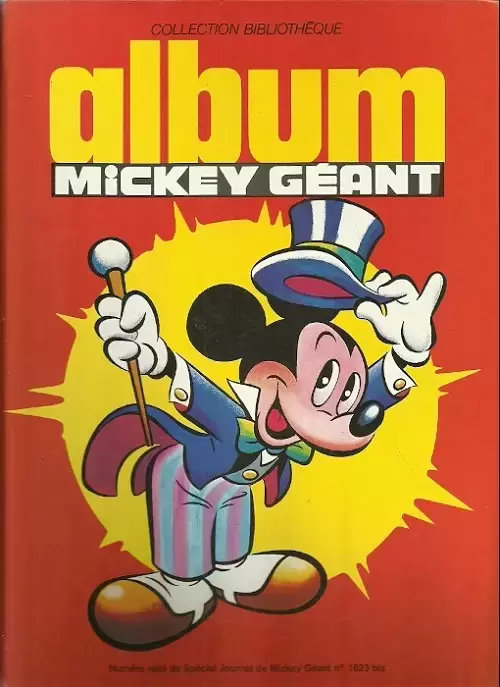 Mickey Géant - Numéro relié de spécial journal de Mickey géant n° 1623 bis