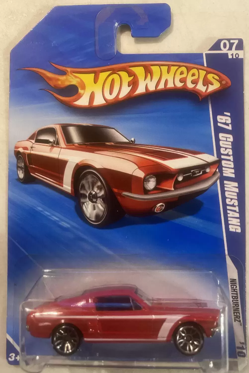 Hot Wheels Classiques - ‘67 Custom Mustang - Nightburnerz ‘10 07/10 (095/240)