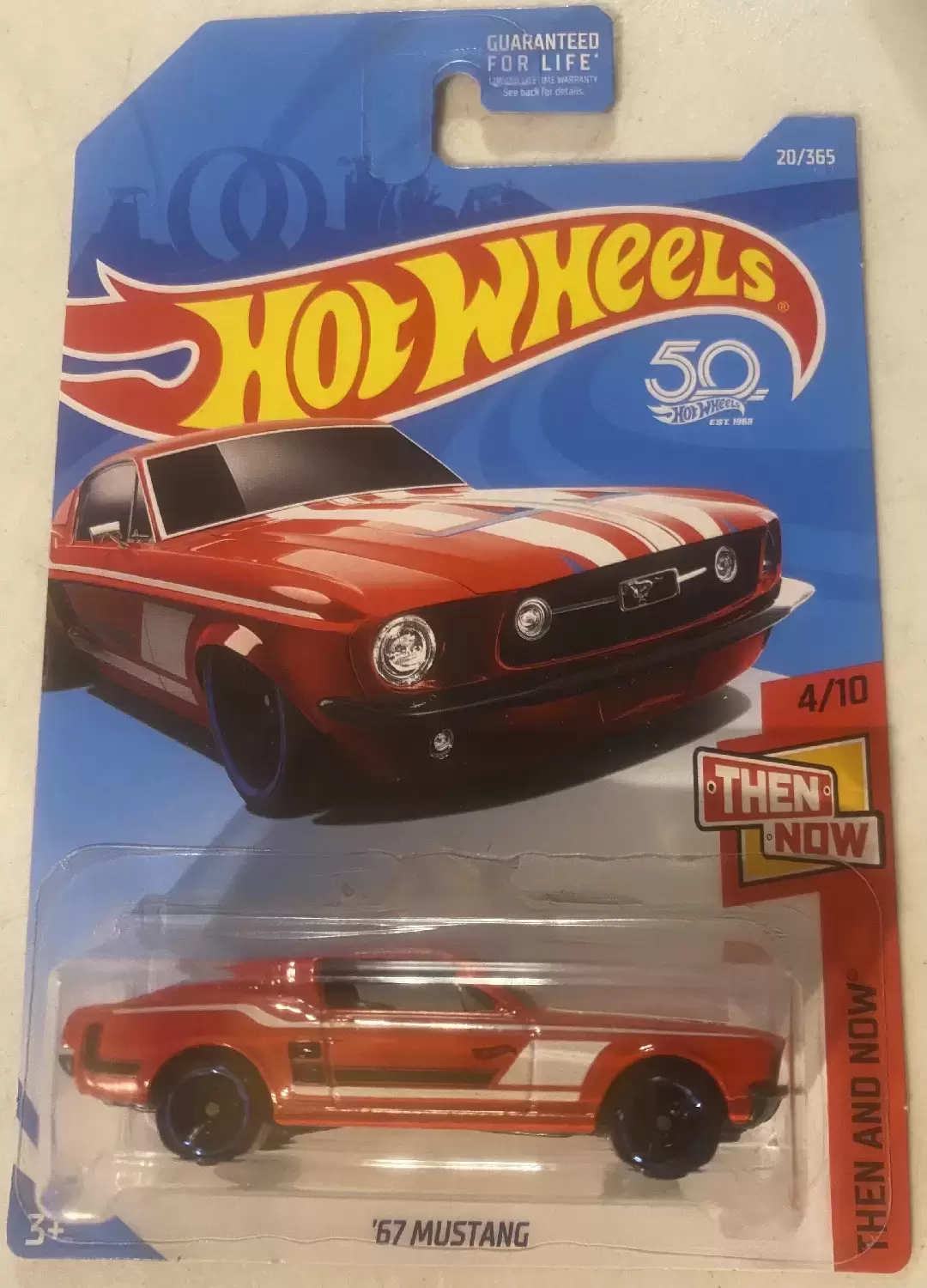 Hot wheels 67 mustang deals then and now