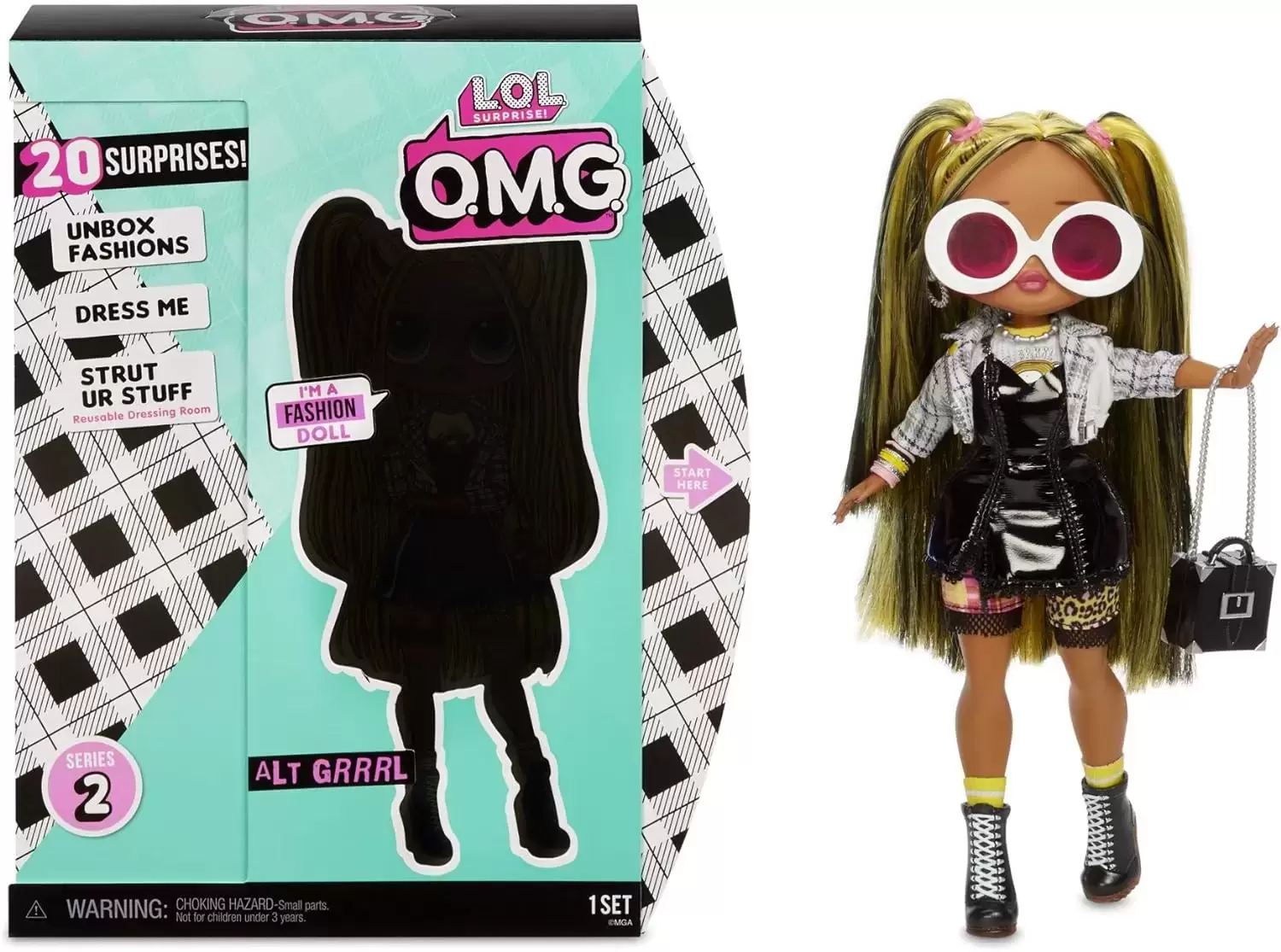 L.O.L. Surprise! O.M.G. Fashion Doll - Alt Grrrl