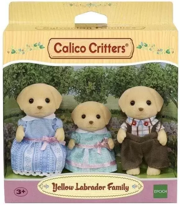 Calico Critters (USA, Canada) - Yellow Labrador Family