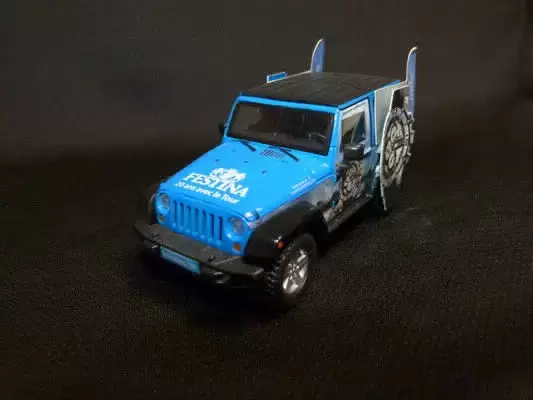 Norev - Tour de France 1/43 - Jeep Wrangler - Festina - TdF 2012