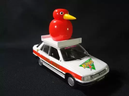 Norev - Tour de France 1/43 - Peugeot 309 - Carte Kiwi SNCF - TdF 1988