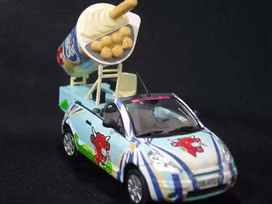 Norev - Tour de France 1/43 - Renault Mégane - Pic&Croq La Vache qui rit - TdF 2004