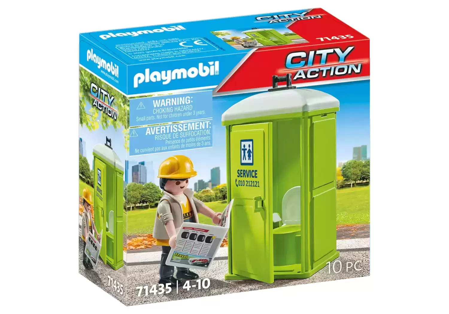 Playmobil City Action 71406 Camion toupie Jouet …