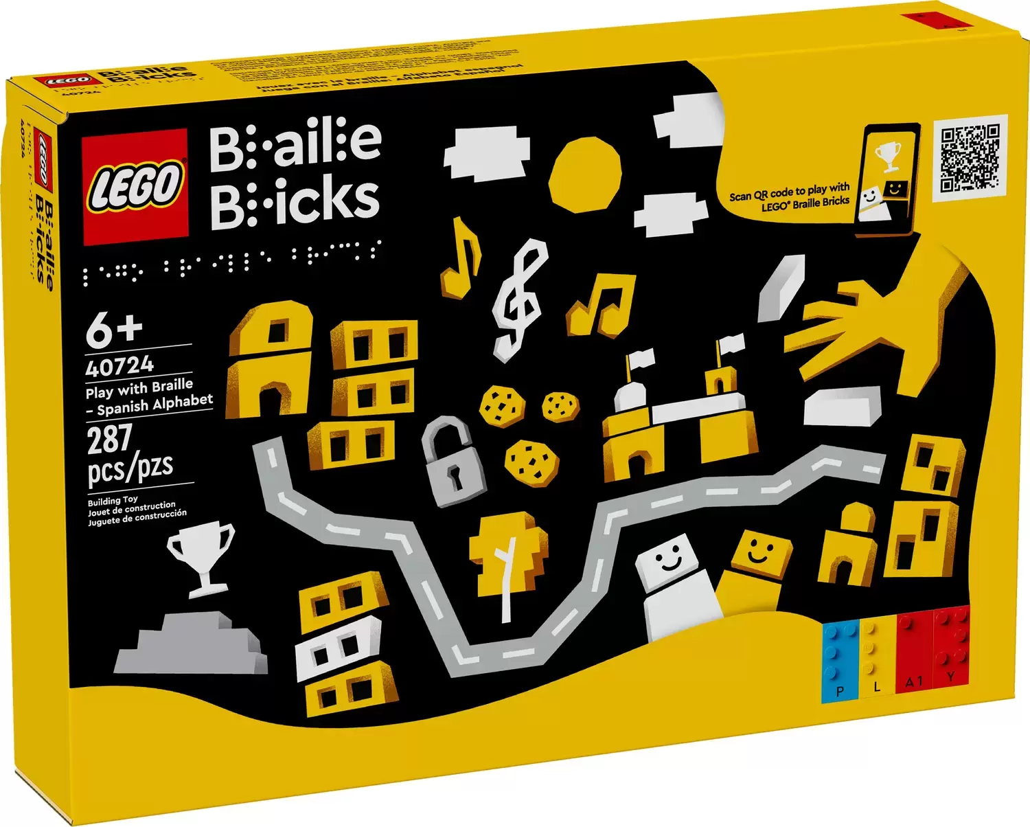 LEGO Education - Play with Braille - Spanish Alphabet