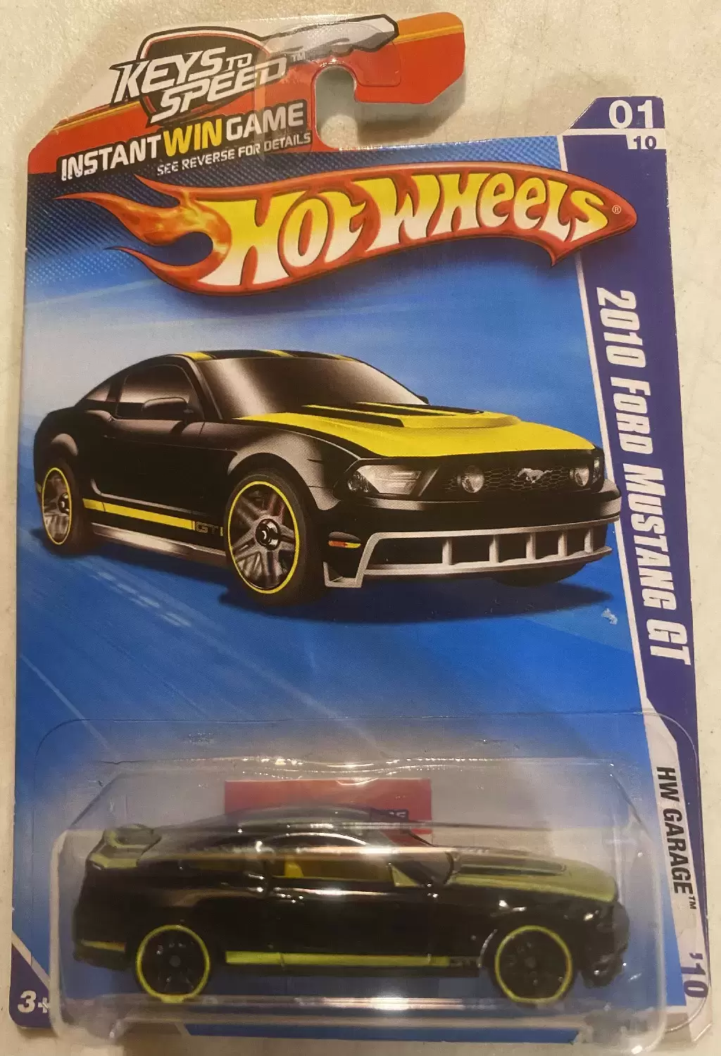 Mainline Hot Wheels - Hot Wheels 2010 Ford Mustang GT (69/240) - HW Garage ‘10 01/10