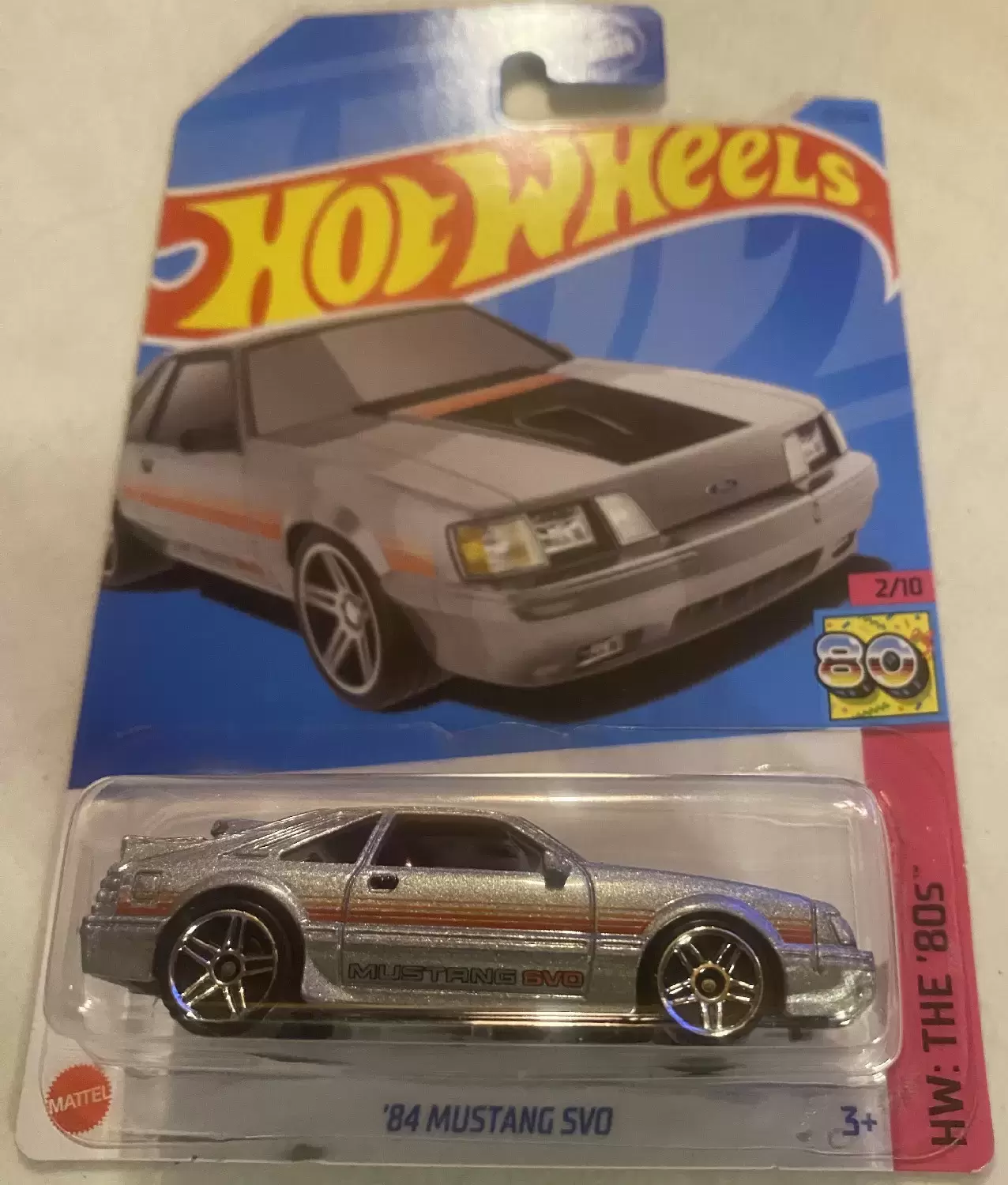 Mainline Hot Wheels - Hot Wheels ‘84 Mustang SVO (25/250) - HW the 80’s 2/10