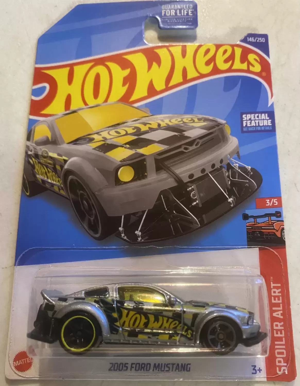 Mainline Hot Wheels - Hot Wheels ‘92 Ford Mustang (146/250) - Spoiler Alert 3/5