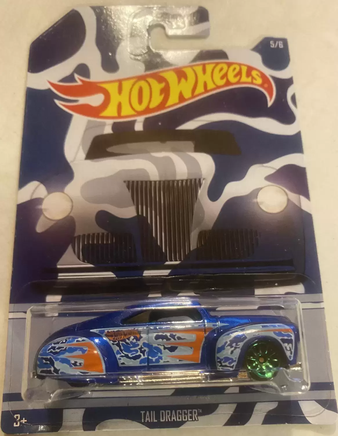Mainline Hot Wheels - Hot Wheels Camoflouge set 2015 - Tail Dragger 5/6