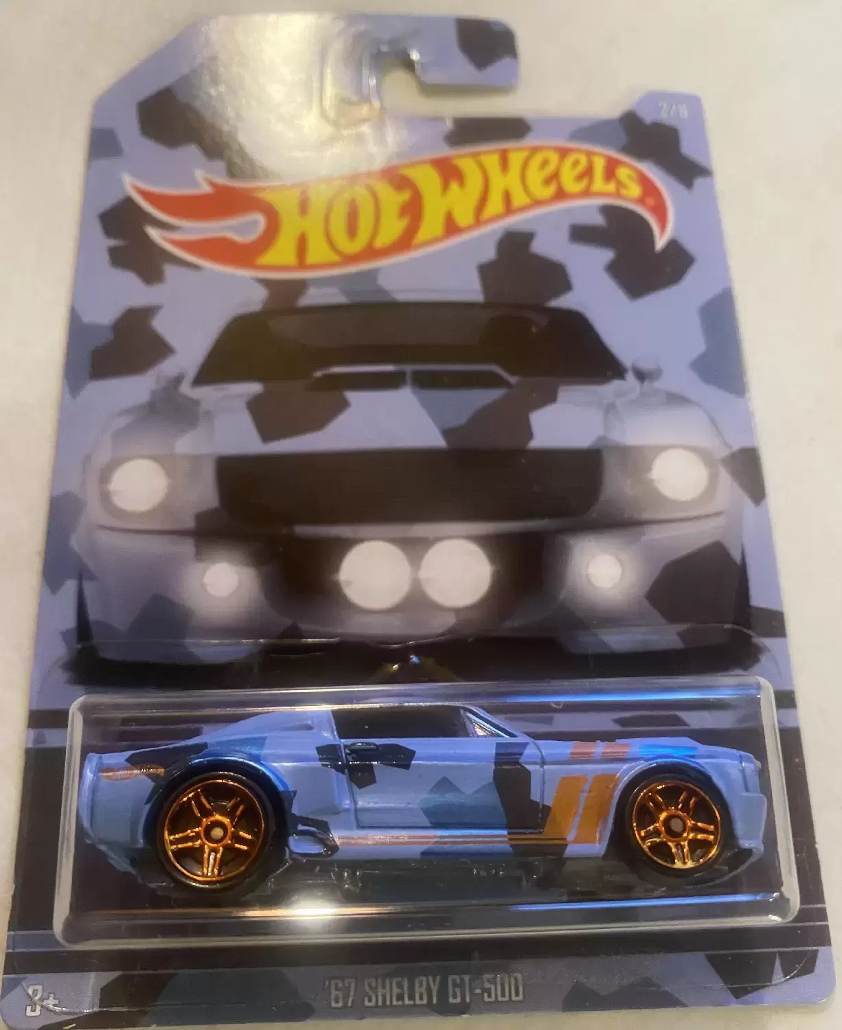Mainline Hot Wheels - Hot Wheels Camoflouge set 2015 - ‘67 Shelby GT-500 2/6