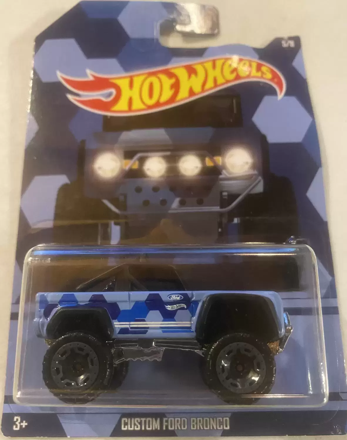 Mainline Hot Wheels - Hot Wheels Camoflouge set 2016 - CustnbFord Bronco 5/8