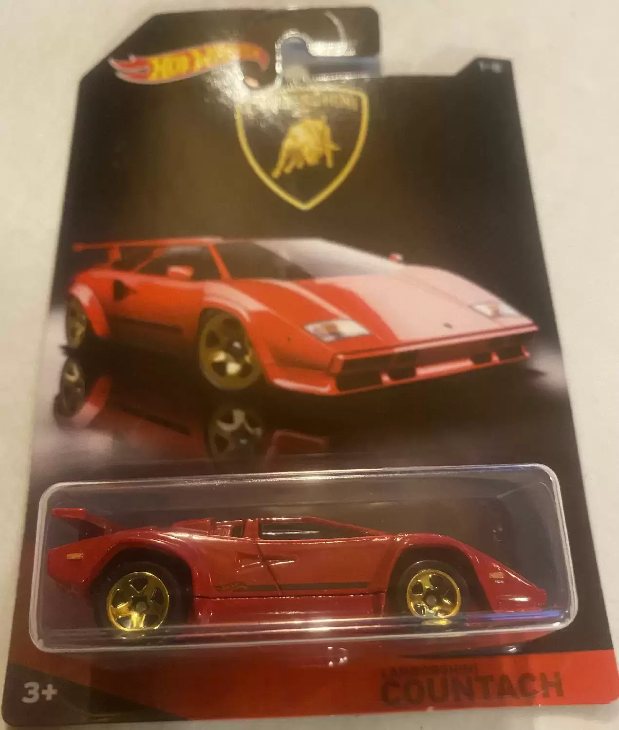 Mainline Hot Wheels - Hot Wheels Lamborghini set 2016 - Lamborghini Countach 1/8
