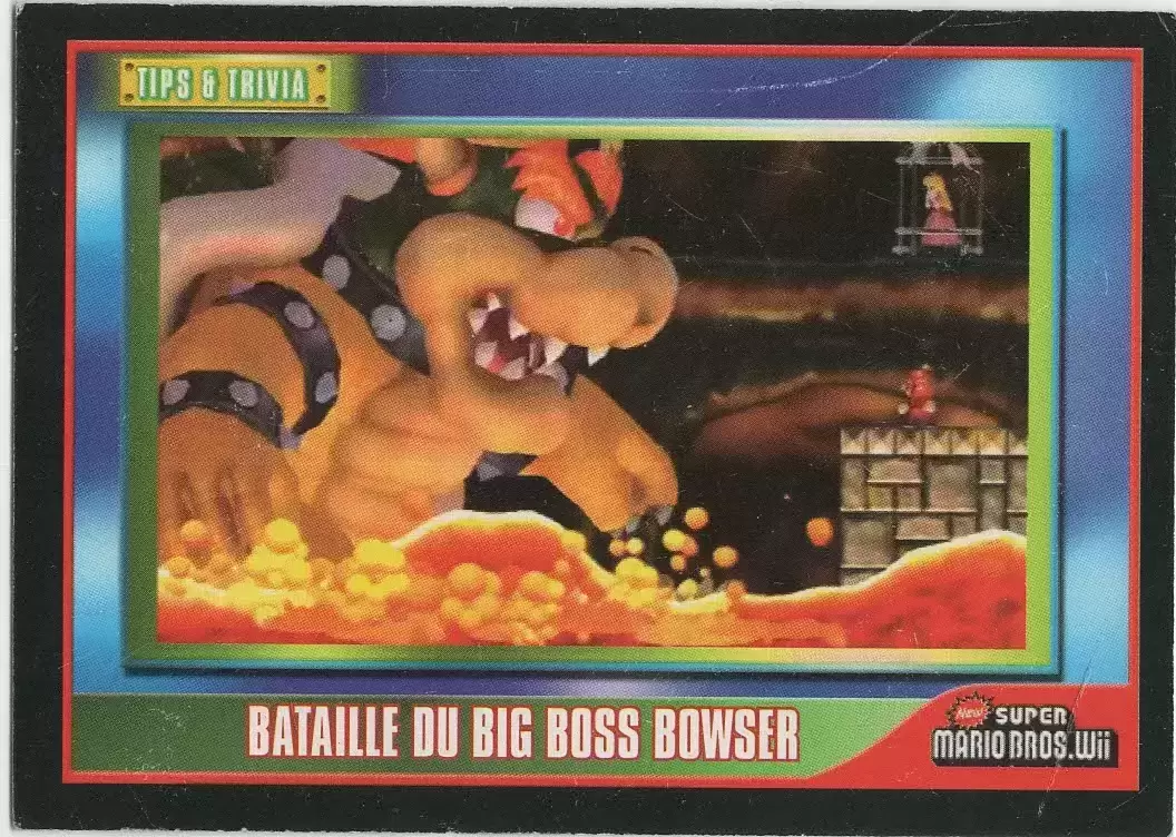 New Super Mario Bros. Wii Trading Cards - Card n°75