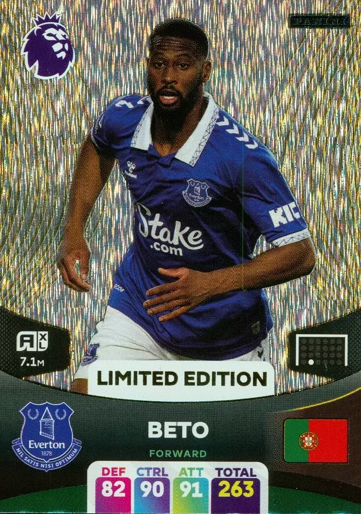 Adrenalyn XL Premier League 2023/24 - Beto - Limited Edition