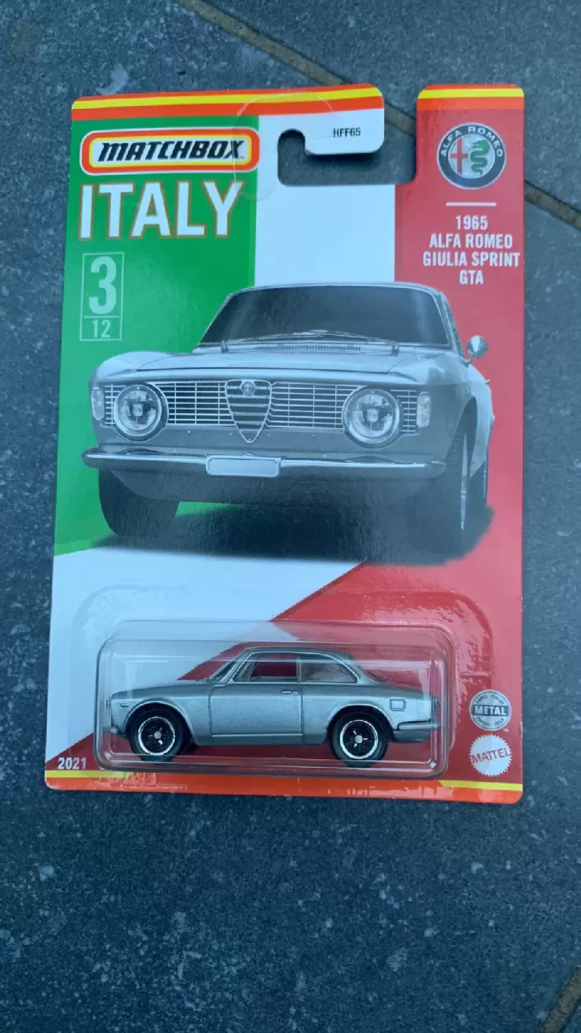 Matchbox - Alfa romeo Giulia sprint GTA 1965