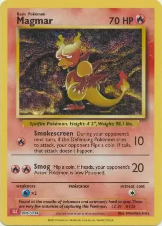 Charizard & Ho-Oh ex Deck - Magmar