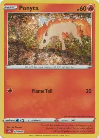 Charizard & Ho-Oh ex Deck - Ponyta