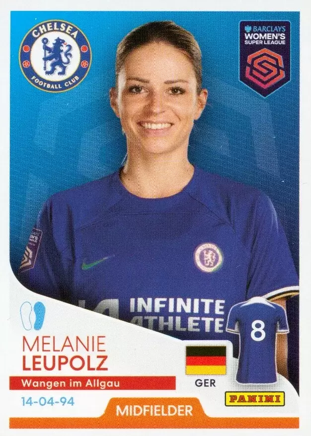 Women\'s Super League (WSL) 2024 - Melanie Leupolz - Chelsea