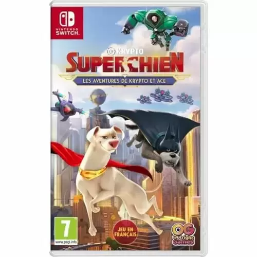 Jeux Nintendo Switch - Krypto Super-Chien: Les aventures de Krypto et Ace