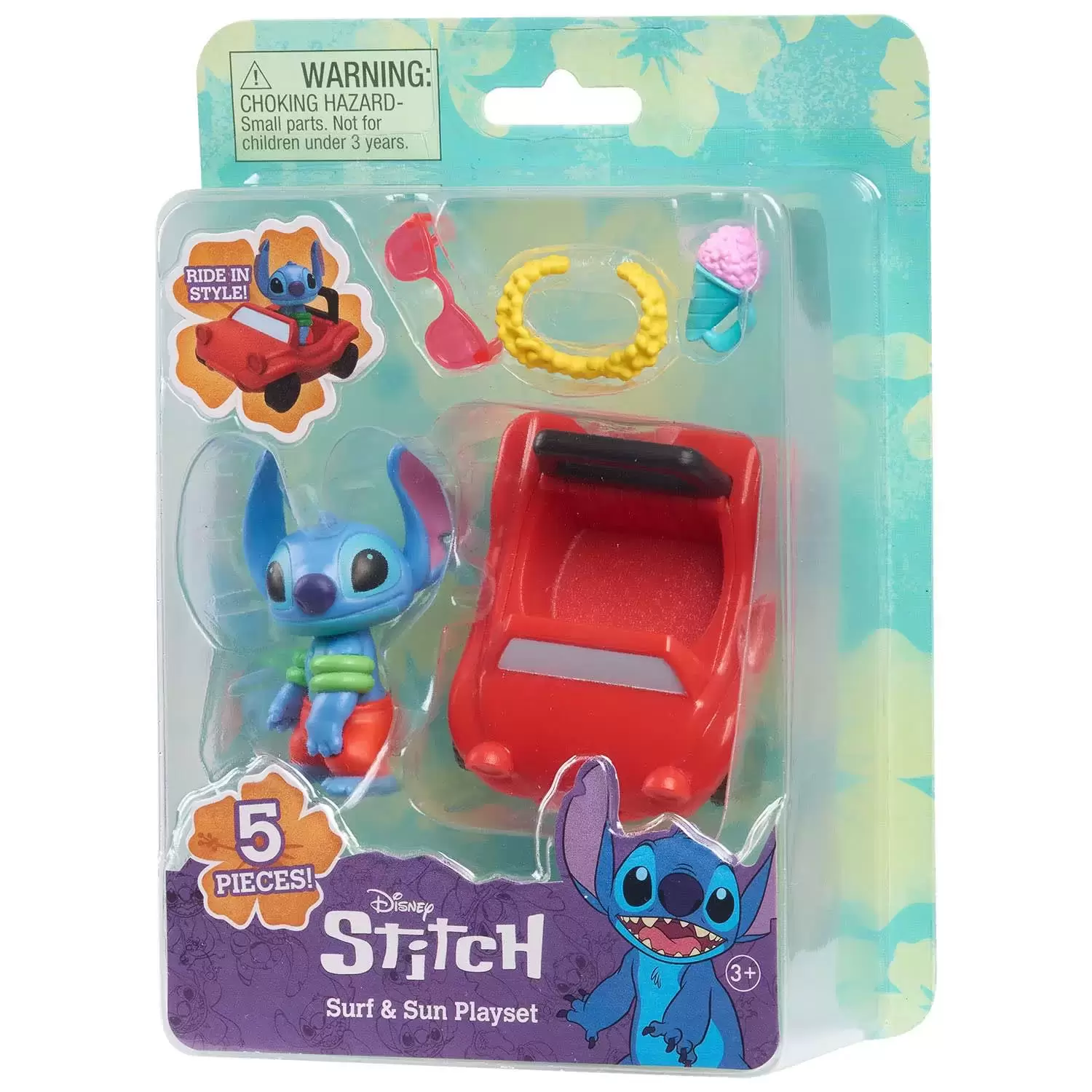 Disney Figure Sets - Surf & Sun Playset