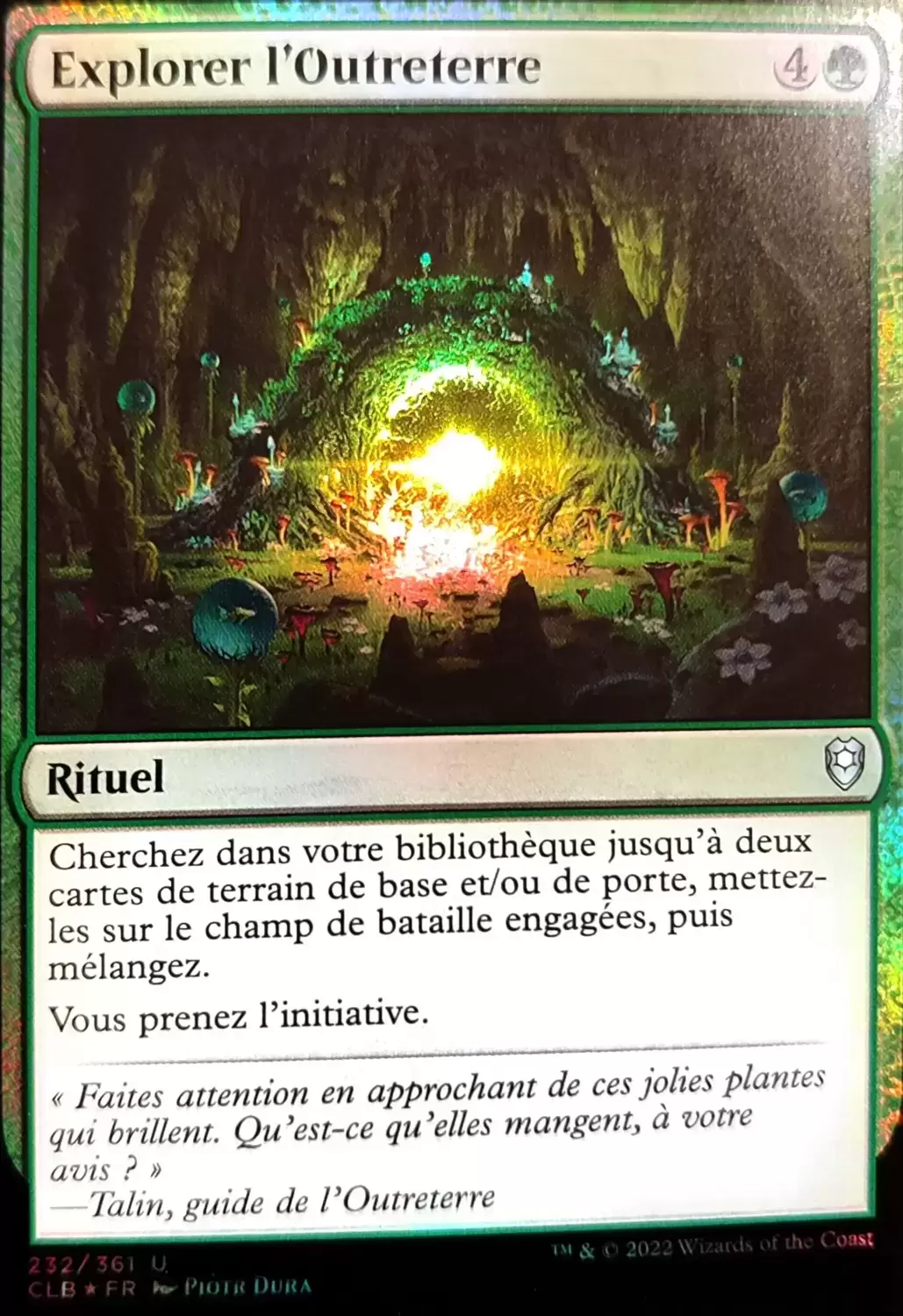 Commander Légendes - Dungeons & Dragons : La bataille de la porte de Baldur - Explorer l\'Outreterre Foil