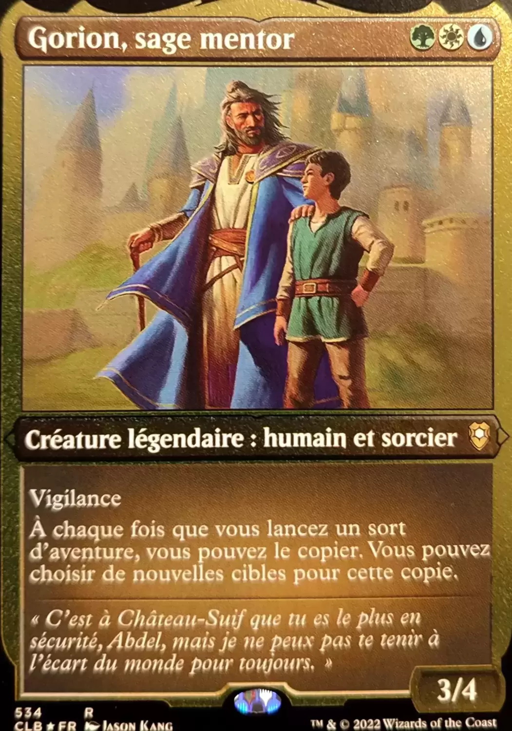 Commander Légendes - Dungeons & Dragons : La bataille de la porte de Baldur - Gorion, sage mentor Foil