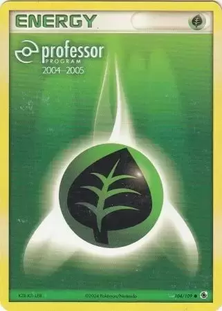 EX Rubis & saphir - Énergie Plante Professor Program
