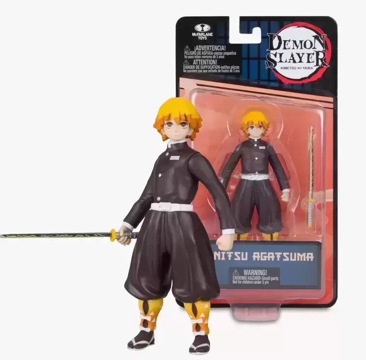 McFarlane - Animation - McFarlane Toys Demon Slayer: Kimetsu no Yaiba Zenitsu Agatsuma 5-in Action Figure