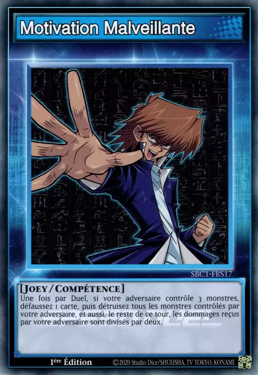 Speed Duel - Rues de Bataille-Ville SBC1 - Motivation Malveillante