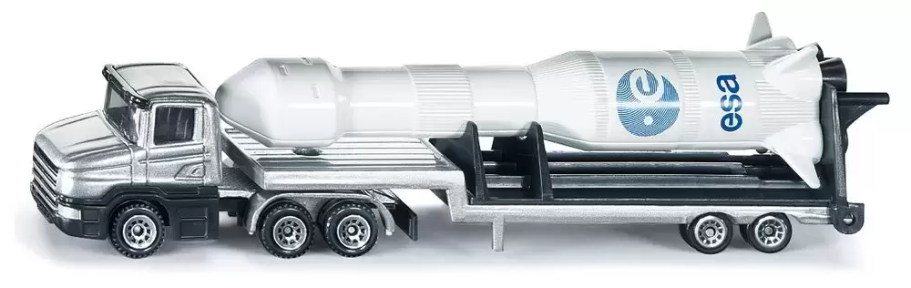 Siku - Camion Surbaissé Avec Fusée
