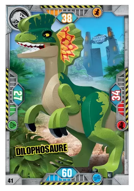 LEGO Jurassic World Série 1 - Dilophosaure