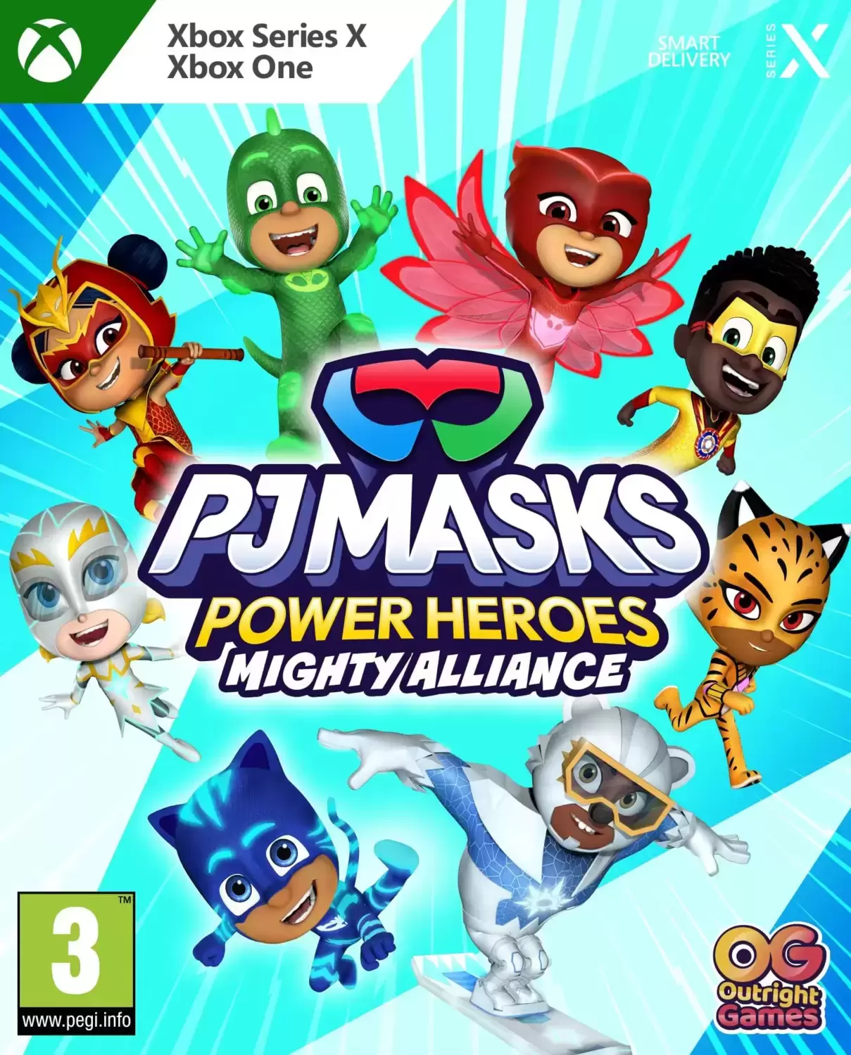 Jeux XBOX One - PJMasks Power Heroes : Une Puissante Alliance